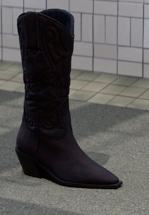 TRENTON - Cowboy-/Bikerboot - brown
