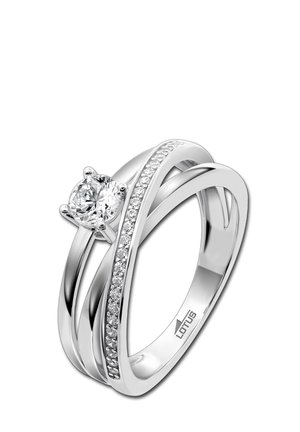 Lotus Silver Bague - silver-coloured
