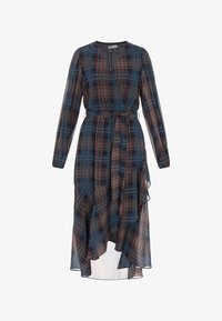Selected, grey check