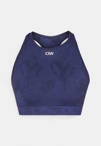 SEAMLESS BRA - Sportski grudnjak sa srednje jakom potporom - navy