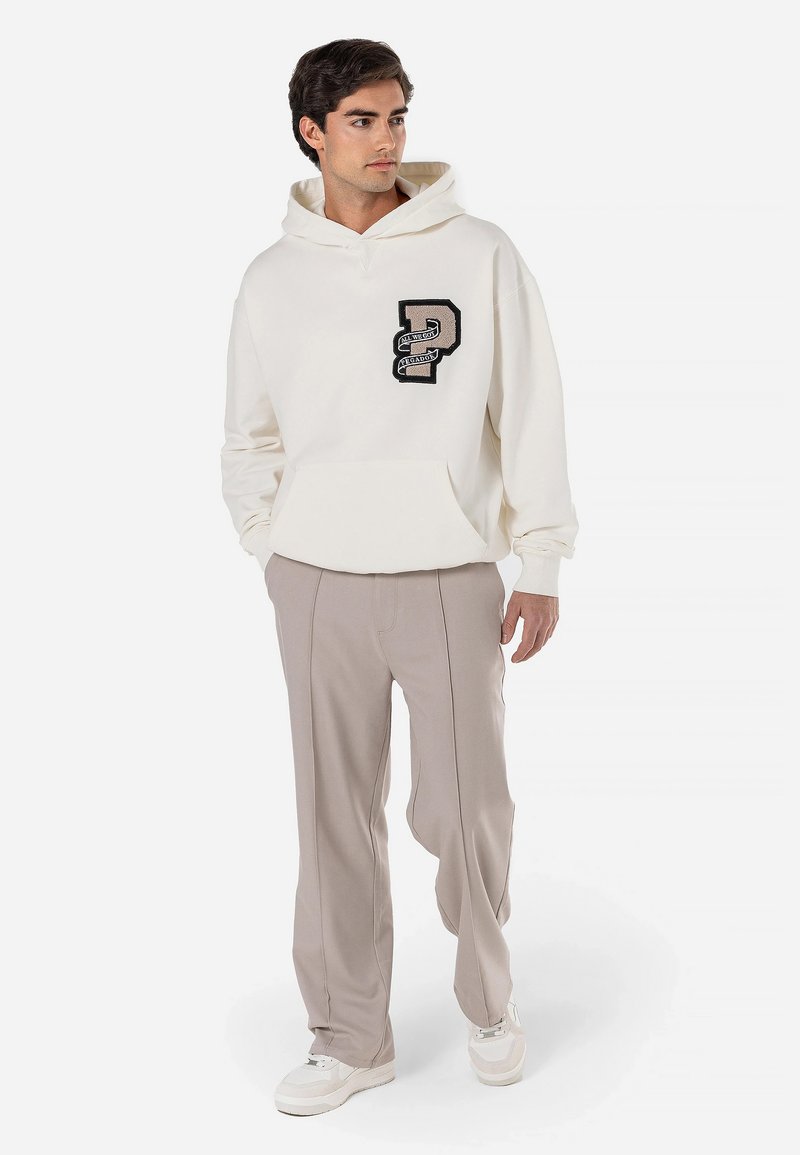 Pegador Brand Oversize Hoodie Herren Vintage Pegador Brand Beige