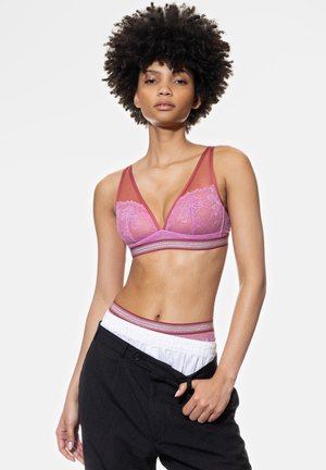 Triangle bra - bubblegum pink