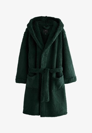 Next, REGULAR FIT - BORG DRESSING GOWN . - Badekåber - green