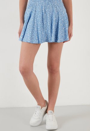 LELA REGULAR FIT - sukňa v tvare A - light blue