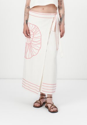 SINE SKIRT - Jupe longue - cosy white