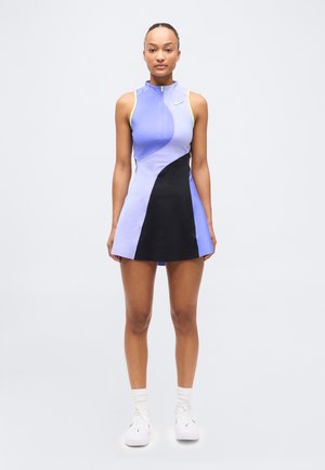 NIKECOURT SLAM DRESS - Αθλητικό φόρεμα - sapphire/light thistle/black/white