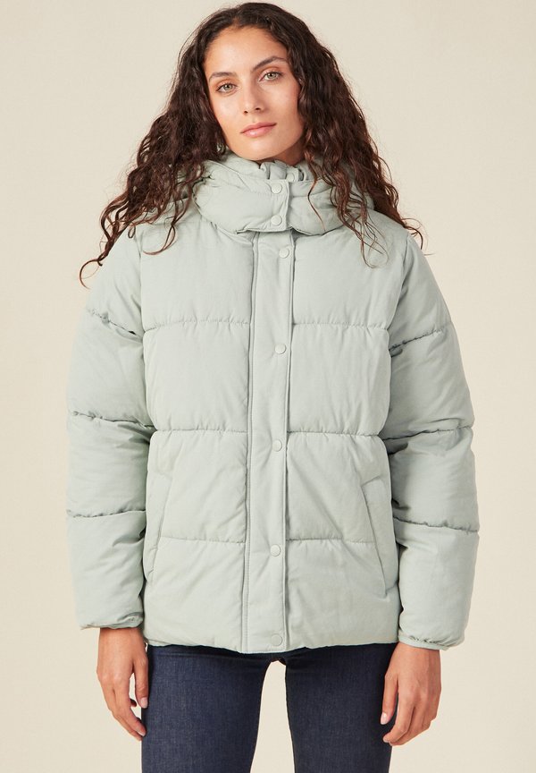 Winterjacke - vert olive