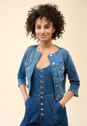 KURZE - Jeansjacke - mid stoned