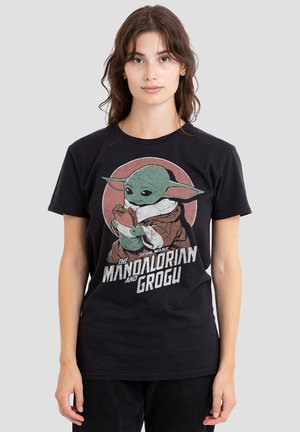 Star Wars, MANDALORIAN GROGU GROGU SANDWICH - T-Shirt print - black