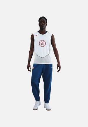 Tracksuit bottoms - blaurotweiss