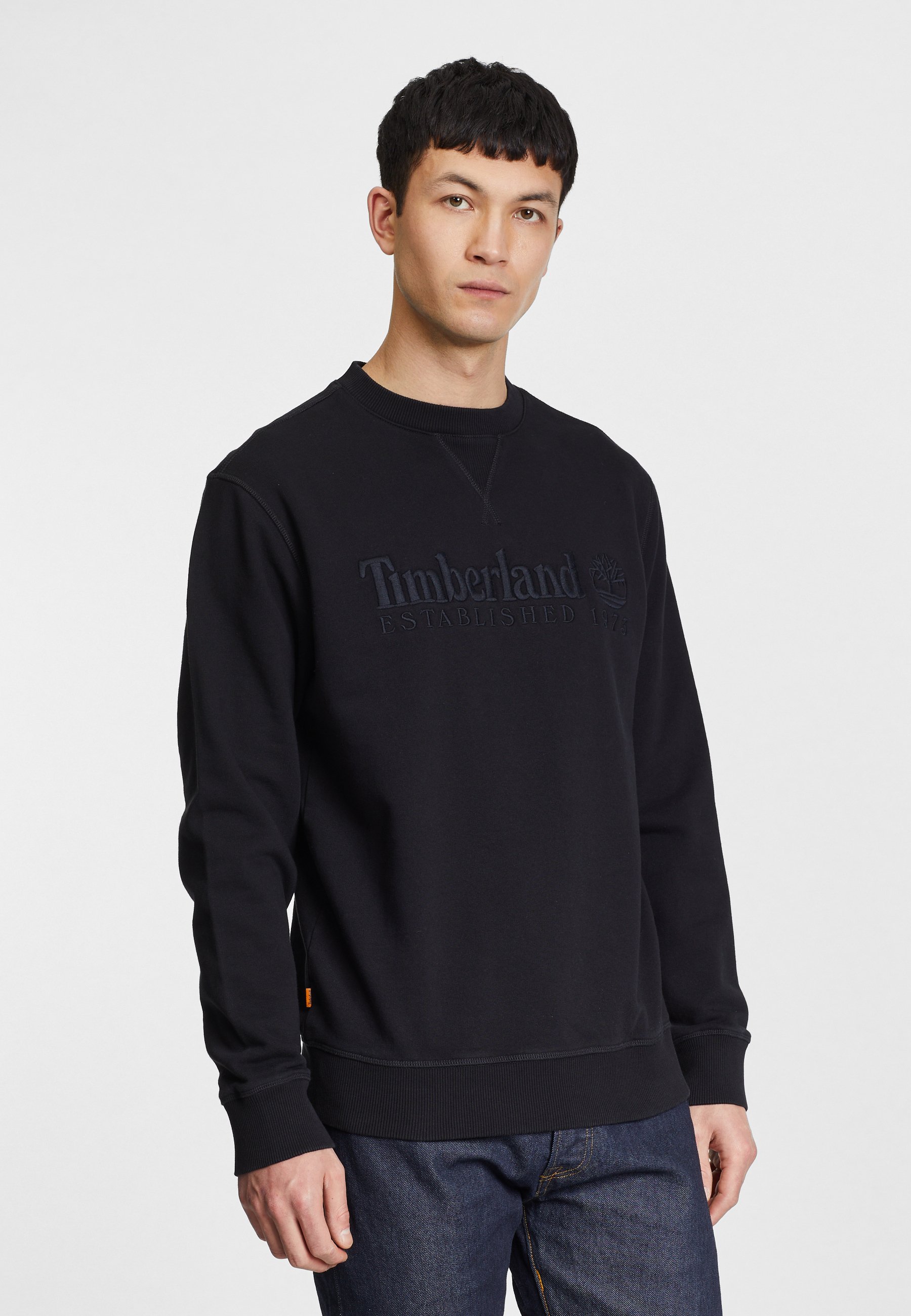 Timberland OUTDOOR HERITAGE ESTABLISHED 1973 CREW - Sudadera - black/negro  - Zalando.es