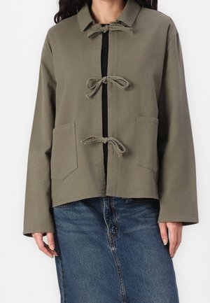 Džínová bunda - khaki