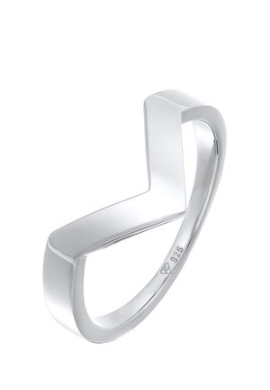 V-FORM BASIC  - Ring - silber