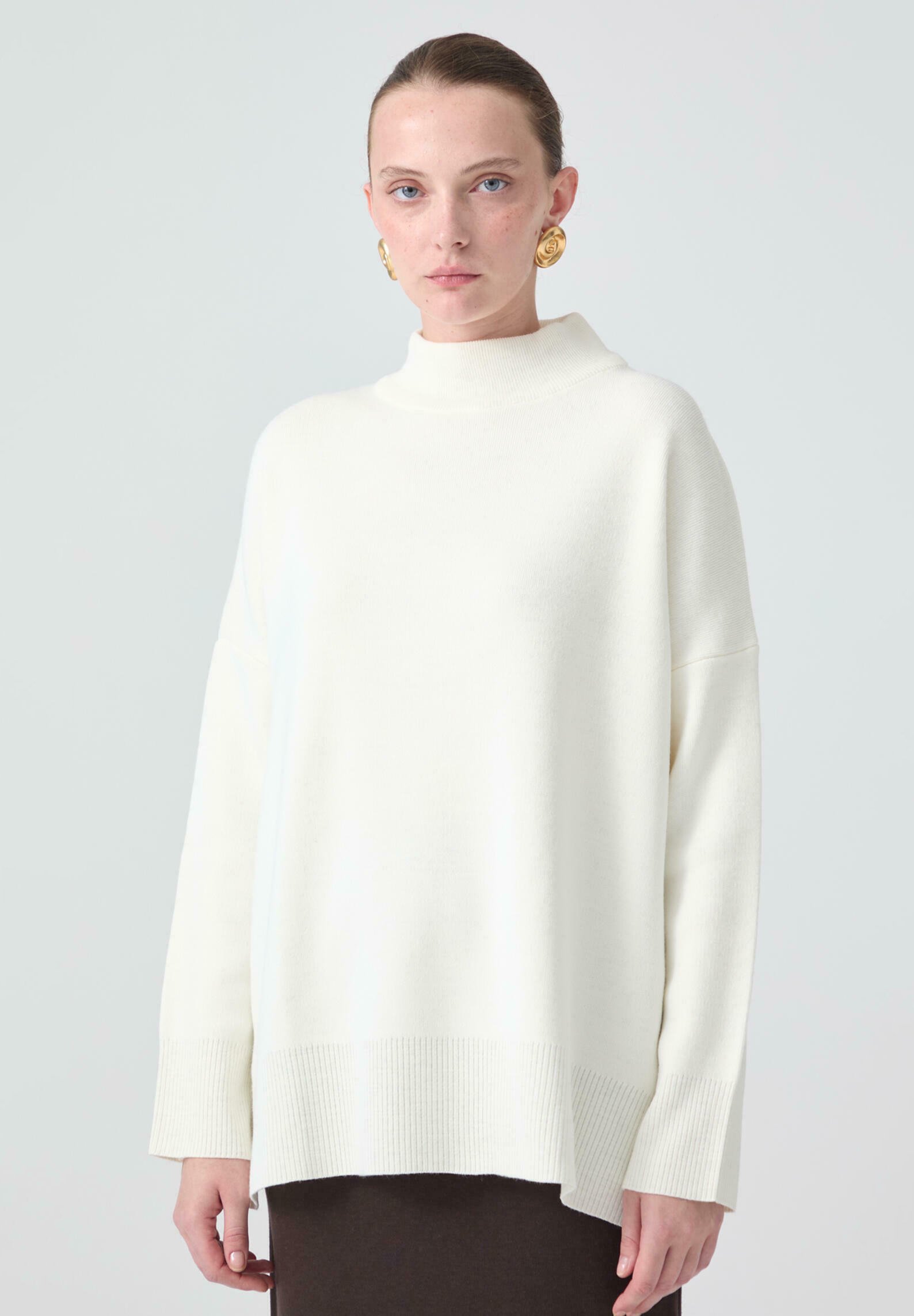 Touché Privé TURTLENECK Jumper ecru/beige Zalando
