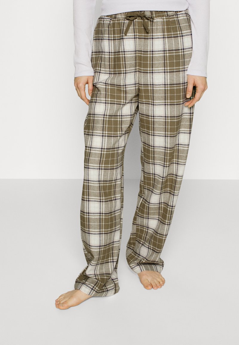 Lindex TROUSERS Nattøj bukser khaki Zalando.dk