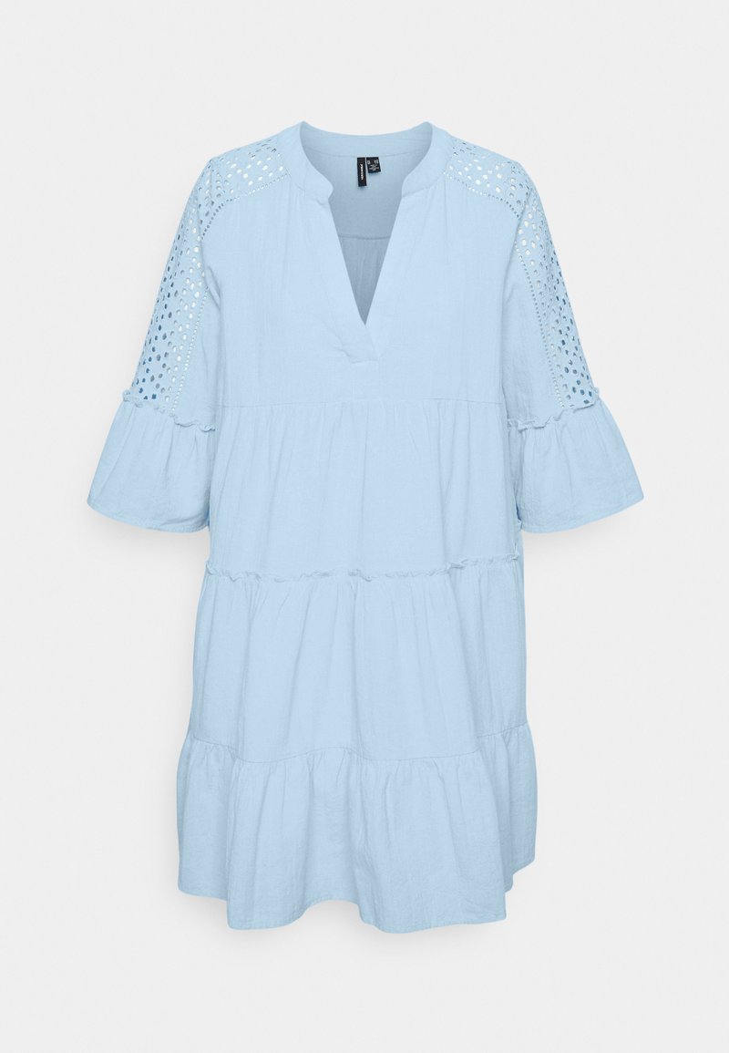 Damen Freizeitkleider | Vero Moda Petite VMMUSTHAVE SHORT DRESS Freizeitkleid blue bell/blau - HK95072 Damen Freizeitkleider | Vero Moda Petite VMMUSTHAVE SHORT DRESS Freizeitkleid blue bell/blau - HK95072