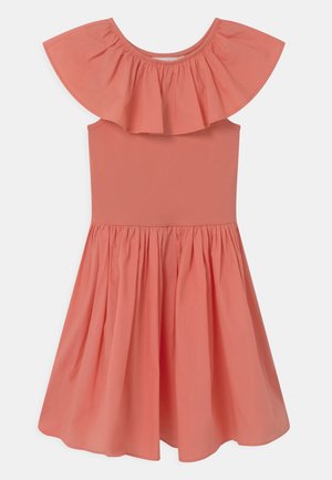 CHRISTAL - Day dress - burnt coral