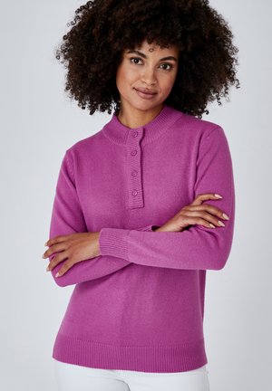 Damart BOUTONNÉ - Trui - mauve