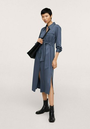 Abito a camicia - bleu