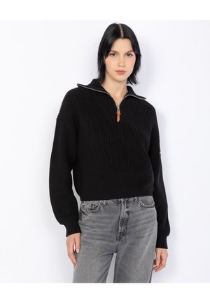 Strickpullover - noir