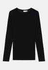 NKNWAX UNISEX - Långärmad tröja - black
