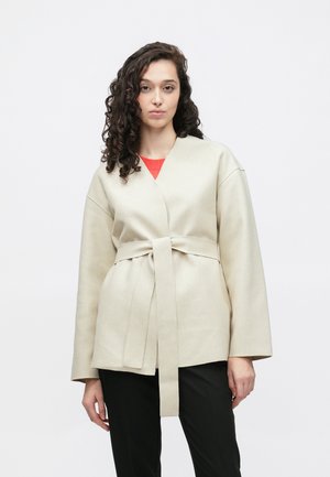 VIBETTY BELT SHORT JACKET - Let jakke / Sommerjakker - super light natural melange