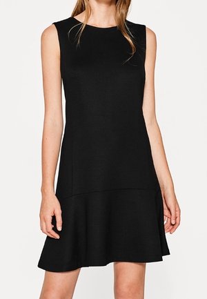 Žerzejové šaty - black