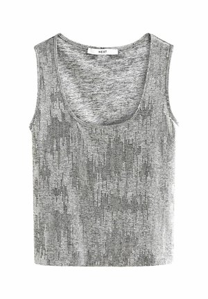 Next SCOOP- REGULAR FIT - Top - silver