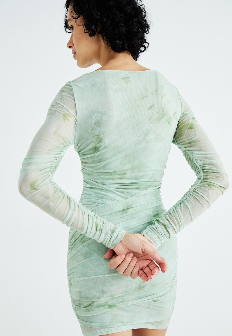 Free People KATANA MINI - Shift dress - sage combo/green - Zalando.ie