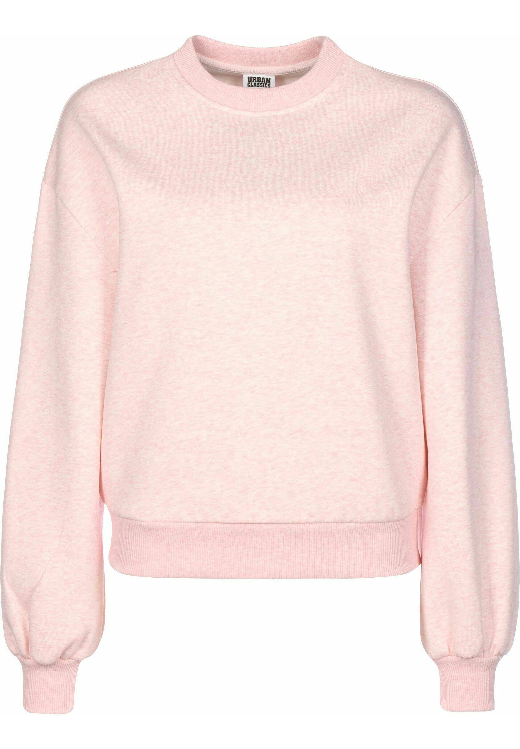 Urban Classics Sweatshirt - pink melange/pink