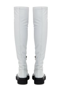 Cesare Gaspari Botas mosqueteras - white