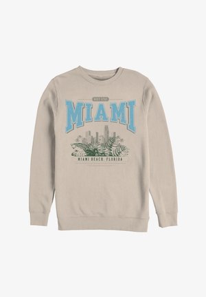 Henry Tiger NEXT STOP MIAMI - Felpa - natural