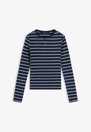 Tommy Jeans, ESSENTIAL - Pikkade varrukatega topp - dark blue