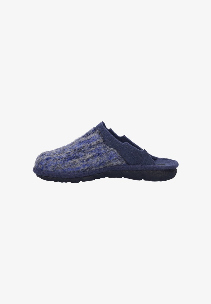 Josef Seibel LILLE - Pantolette flach - blau multi