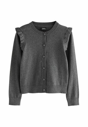 RICH FRILL SHOULDER STANDARD - Kardiganas - grey