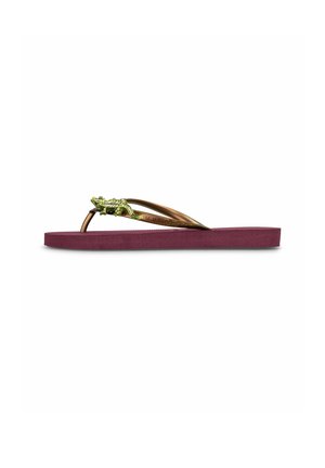 CROCODILE SWITCH - Sandales tongs - ruby