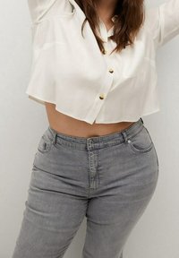 Violeta by Mango Jeans slim fit - grey denim