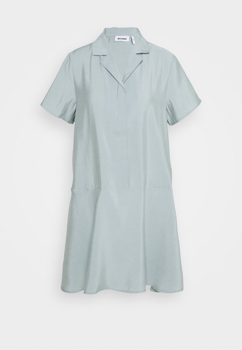 Weekday Shirt dress - blue - (Pre-owned) - Zalando.ie