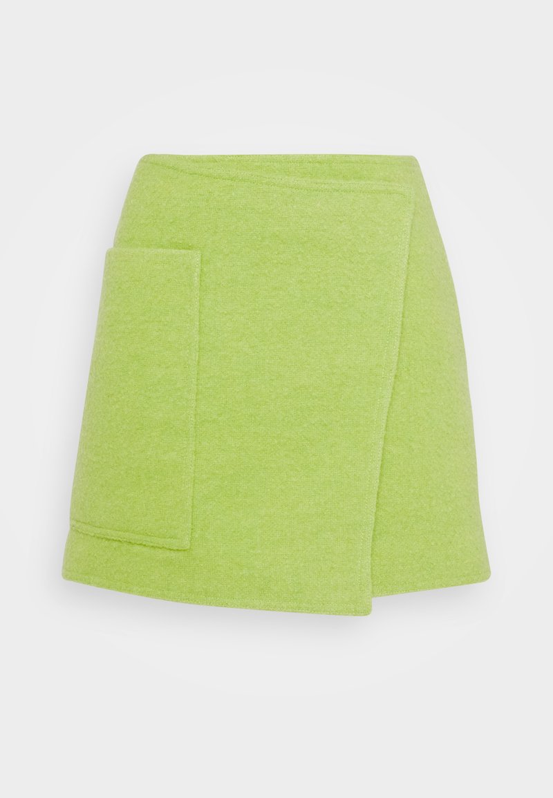 Samsøe Samsøe Minirok neongroen