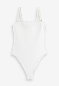 Mint Velvet TUMMY CONTROL REGULAR FIT - Baddräkt - white