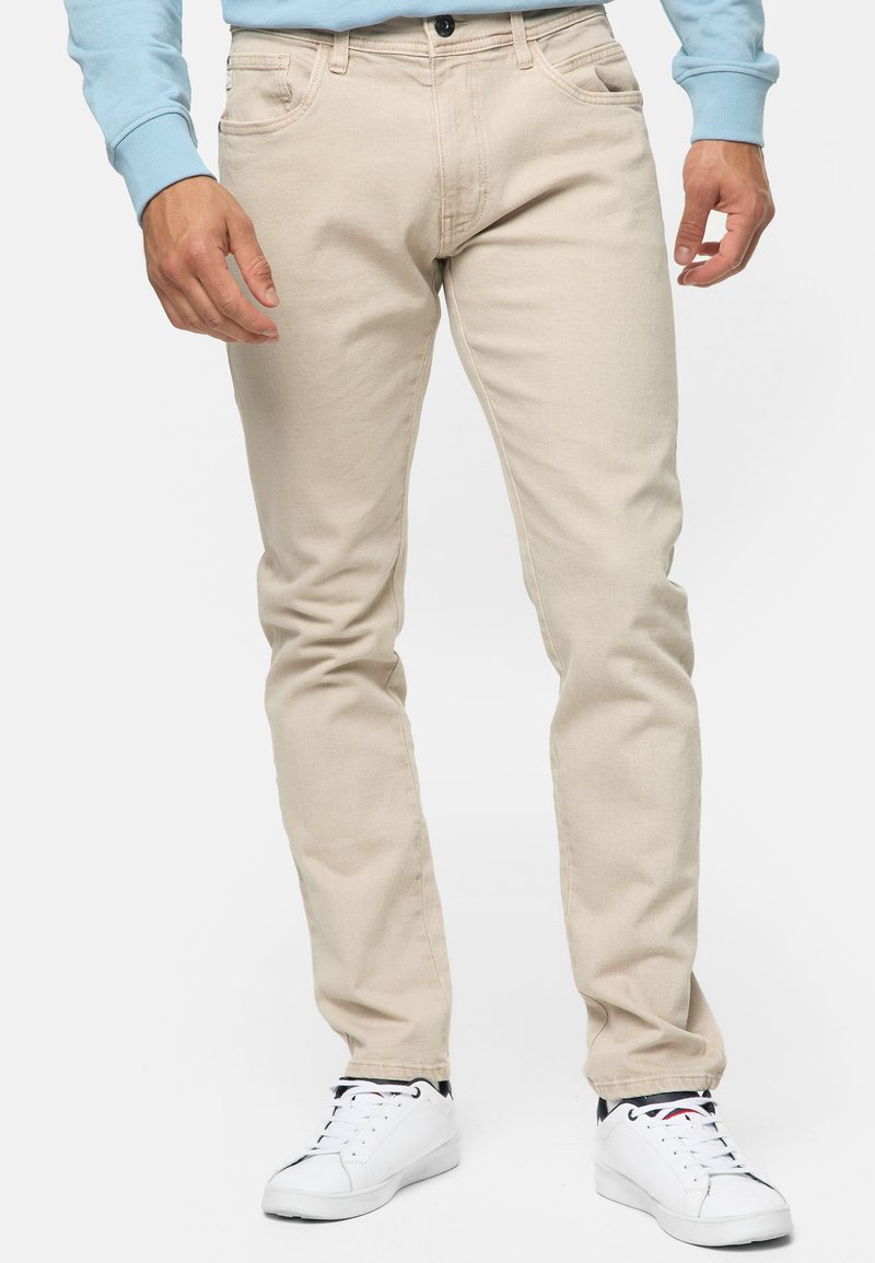 INDICODE JEANS Jeans Straight Leg - sand stone/beige - Zalando.ch