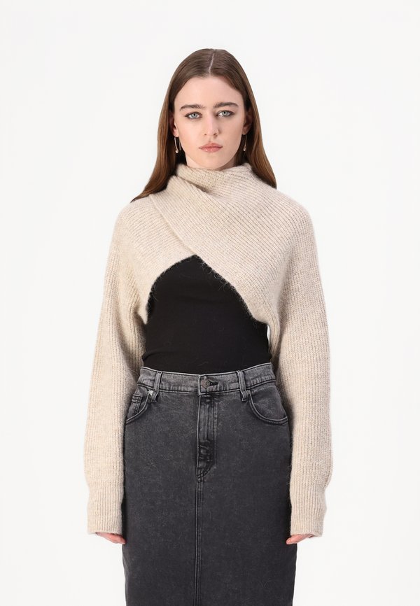 LAUREL - Jumper - oxford tan