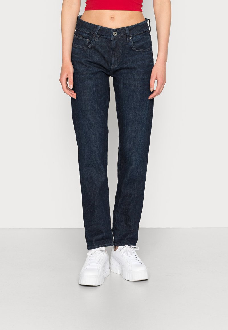 GStar KATE BOYFRIEND Relaxed fit jeans worn in deep marine/blauw denim/bluedenim Zalando.nl