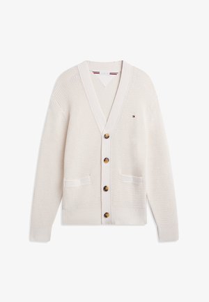 Tommy Hilfiger, WAFFLE STRUCTURE - Gilet - ivory petal
