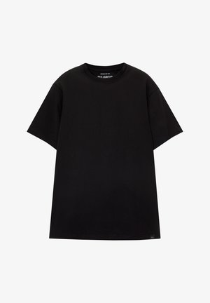 PULL&BEAR JOIN LIFE - T-paita - black