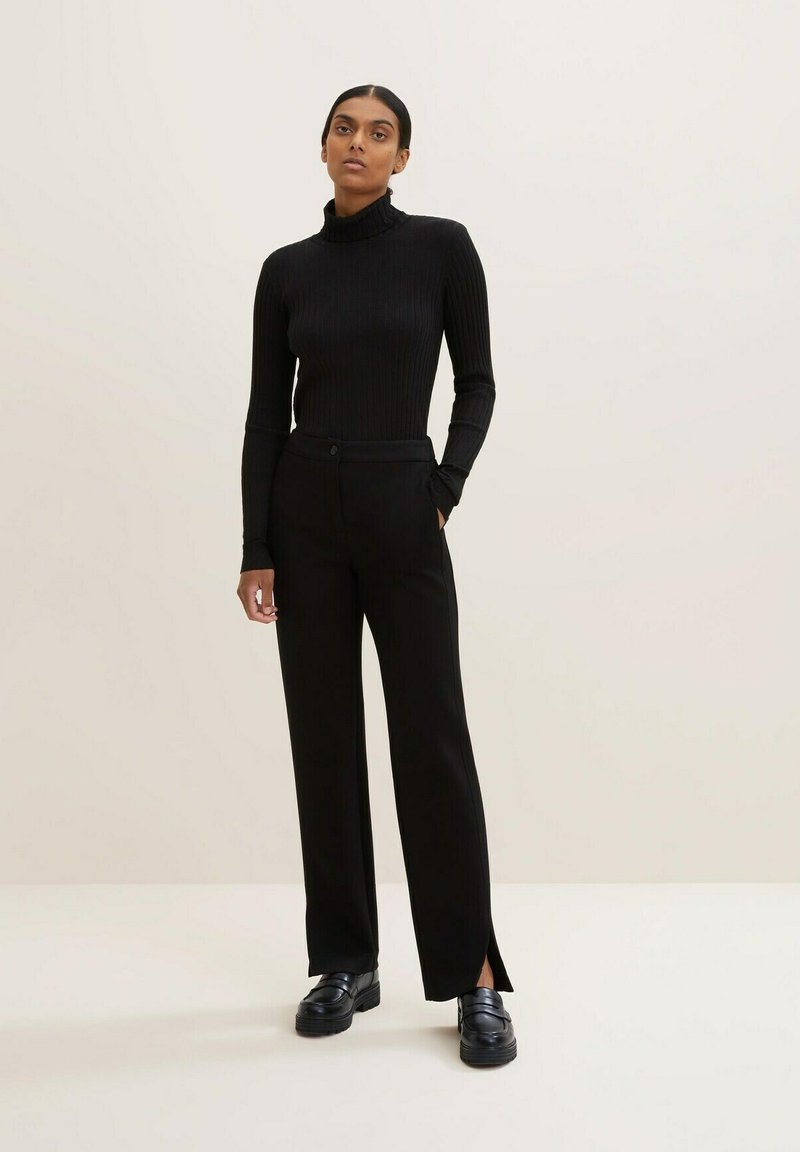 tom-tailor-mit-schlitzen-chinot-deep-black-musta-zalando-fi