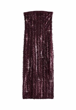 Gallakjole - burgundy red