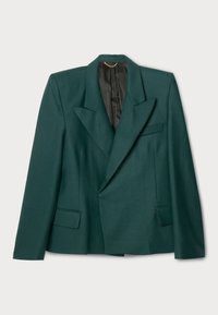 POINTED SHOULDER JACKET - Blazer - seaweed