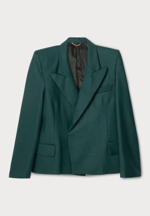 Victoria Beckham POINTED SHOULDER JACKET - Blazer - seaweed