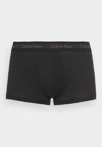 Calvin Klein Underwear LOW RISE TRUNK STRETCH 3 PACK - Boxer alsónadrág - black